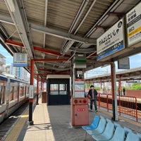 Photo taken at Sumiyoshitaisha Station by naoto . on 6/25/2022