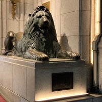 Photo taken at Lion Statue by naoto . on 11/28/2021
