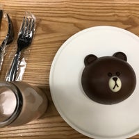 Photo taken at LINE Friends Café &amp;amp; Store by Blake G. on 10/5/2017