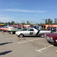 Photo taken at muscle car show by Kristina B. on 7/13/2014