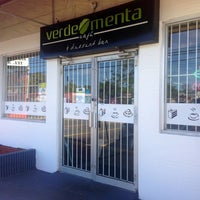 Photo taken at Verde Menta Café by Verde Menta Café on 5/28/2014