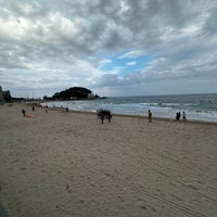 Photo taken at Songjeong Beach by Márton O. on 5/11/2024