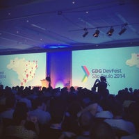 Photo taken at GDG DevFest São Paulo &amp;#39;14 by Mickele M. on 11/22/2014