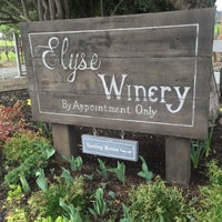Photo taken at Elyse Winery by Kelly S. on 2/20/2016