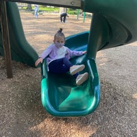 Photo taken at Memorial Park Playground by Kelly S. on 5/14/2021