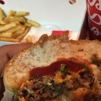 Photo taken at The First Burger by Moayd A. on 5/1/2015