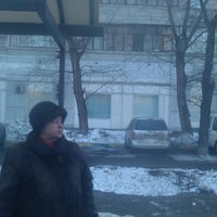 Photo taken at Остановка «Улица Вишневского» by Евгений С. on 2/22/2013