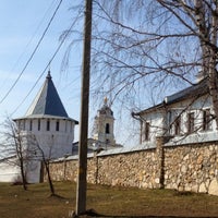Photo taken at Высоцкий мужской монастырь by Tatyana G. on 4/18/2013