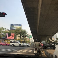 Photo taken at Thanon Tok Intersection by Pan V. on 1/18/2018