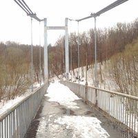 Photo taken at Голубой мост by Maks S. on 3/17/2013
