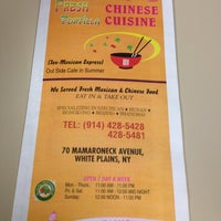 Menu Fresh Tortilla Mexican Restaurant