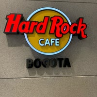 Photo taken at Hard Rock Cafe Bogota by Jorge G. on 9/27/2021