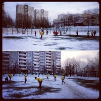 Photo taken at Остановка «Капотня» by Igor C. on 2/2/2014