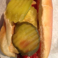 Photo taken at The Original Hot Dog Shop by Eric R. on 9/30/2015