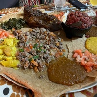 Photo taken at Merkato Ethiopian Restaurant by Sean H. on 11/26/2022