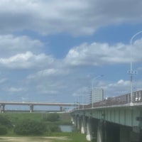Photo taken at Shikahama Bridge by どらのすけ on 6/13/2023