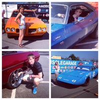Photo taken at muscle car show by Nastya P. on 8/19/2014