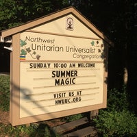 Photo taken at Northwest Unitarian Universalist Congregation Atlanta by Paul P. on 6/15/2014