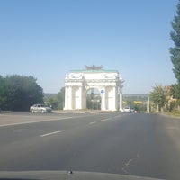 Photo taken at Триумфальная арка by Ирина A. on 8/28/2018