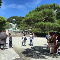 Photo taken at Great Buddha of Kamakura by Sergey G. on 9/5/2016