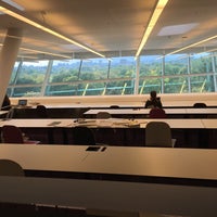 Photo taken at WU Bibliothek by Özgür Ö. on 10/7/2017