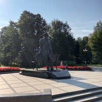 Photo taken at Памятник Сергею Рахманинову by Irina M. on 9/8/2018
