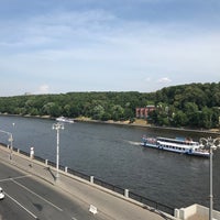 Photo taken at Андреевский ж/д мост by Alexander Z. on 6/26/2021