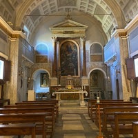 Photo taken at Chiesa San Bonaventura al Palatino by Özge U. on 11/20/2022
