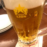 Photo taken at Beer Hall Lion by ハレル on 1/16/2018