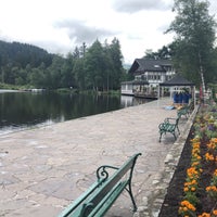Photo taken at Schwarzsee by Salem A. on 6/25/2018