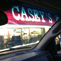 Photo taken at Casey&amp;#39;s General Store by Bob P. on 2/2/2013