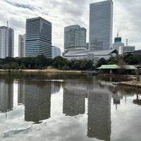 Photo taken at Hamarikyu Gardens by オギャリシャス on 2/17/2024