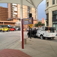 Photo taken at RTD Market Street Station by Marquez on 8/3/2013