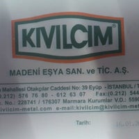 Das Foto wurde bei Kıvılcım Metal Konveyör Bant Ekleme Ekipmanlar von Osman Ç. am 1/16/2013 aufgenommen