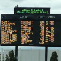 Photo taken at St. Louis Lambert International Airport (STL) by Ronald S. on 4/19/2013