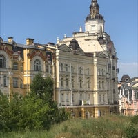 Photo taken at Площа Мистецтв (Сквер на Воздвиженській) by Sascha B. on 7/27/2020
