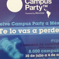 Photo taken at Campus Party México HQ by Esstefannie E. on 4/26/2013