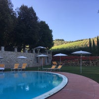 Photo taken at Hotel Villa Campomaggio Resort e SPA by Erich H. on 5/30/2017