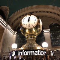 Photo taken at Grand Central Terminal Clock by Eric N. on 11/5/2018