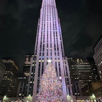 Photo taken at Rockefeller Center Christmas Tree by Brian D. on 1/13/2024