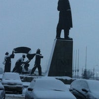 Photo taken at Monument to the Revolutionaries by Татьяна К. on 1/4/2013