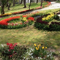 Photo taken at Gülhane Park by Tuncer Ç. on 4/19/2013