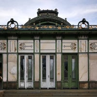 Photo taken at Otto-Wagner-Pavillon by Diana D. on 11/3/2017