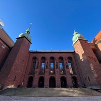 Photo taken at Stockholm City Hall by Jia Rong L. on 10/9/2023