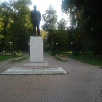 Photo taken at Памятник Ленину by Evgeny P. on 9/13/2013