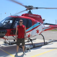 Photo taken at Chicago Helicopter Experience by Jorge P. on 5/24/2018