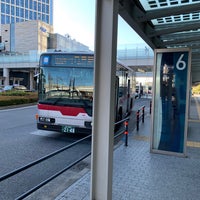 Photo taken at Futako-tamagawa Sta. Bus Stop by la_glycine on 1/21/2020