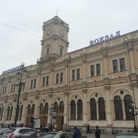 Photo taken at Moskovsky Railway Station by Aleks M. on 4/26/2015