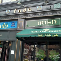 Photo taken at Fado Irish Pub by David S. on 3/16/2013