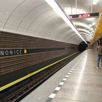 Photo taken at Metro =B= Jinonice by shitty on 9/29/2017
